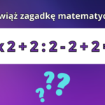 Zagadka matematyczna: Tylko 10% użytkowników rozwiąże ćwiczenie w 10 sekund