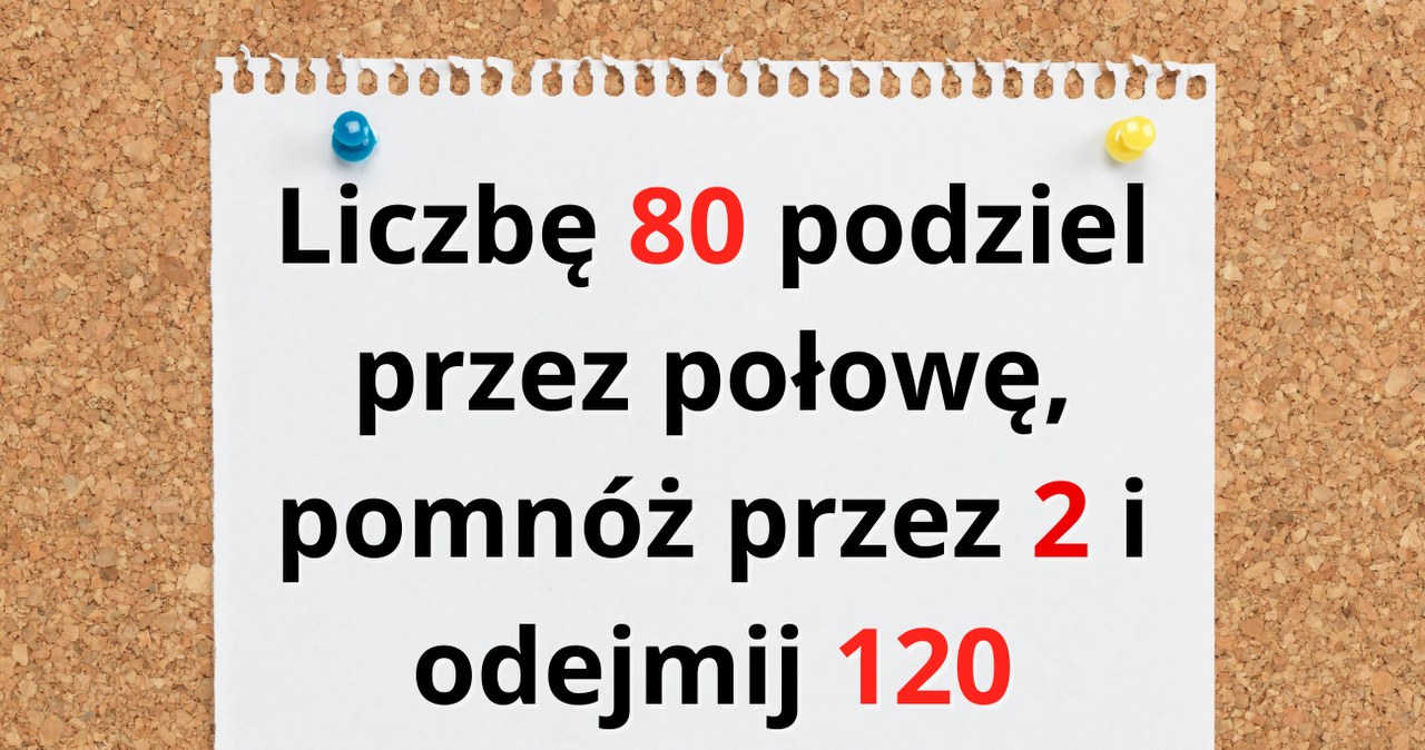 Zagadka matematyczna z haczykiem. Obliczysz? /Canva Pro