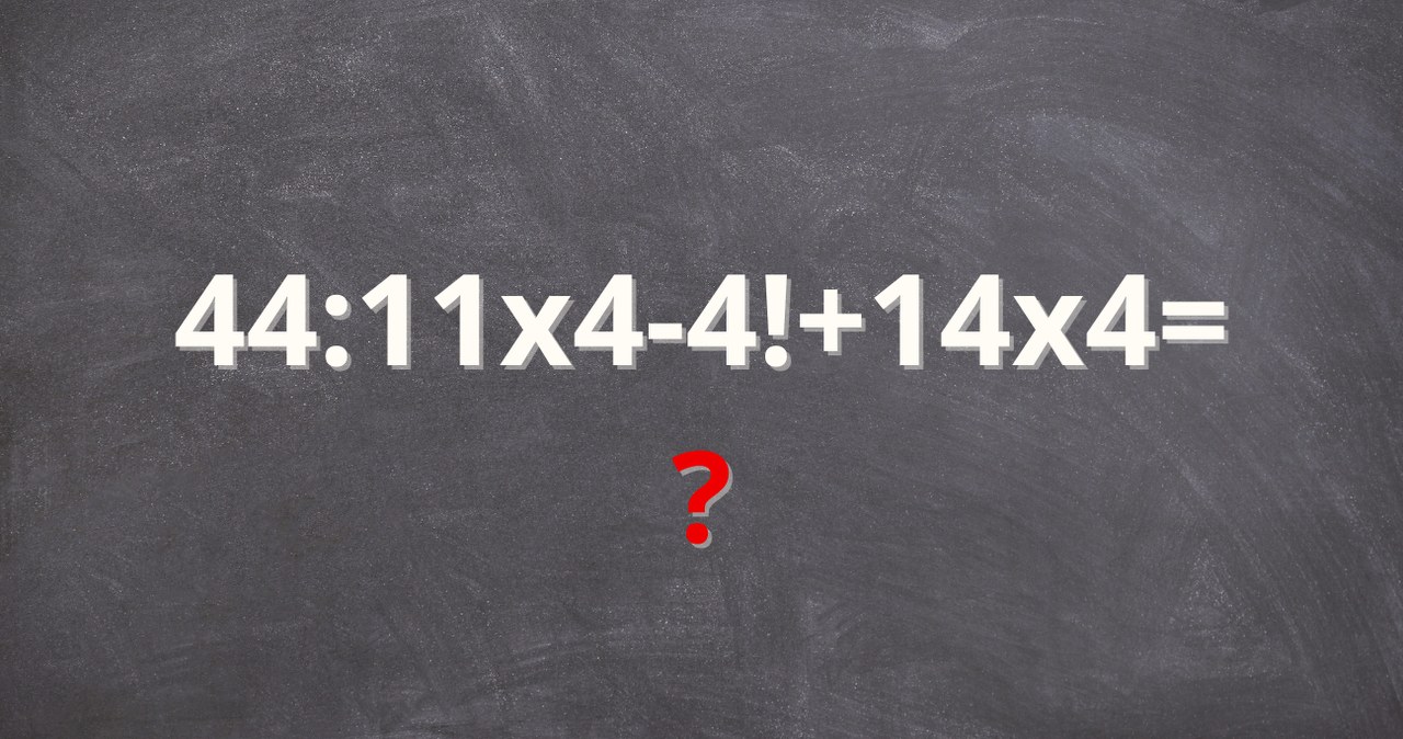 Zagadka matematyczna z podstawówki. Jaki jest wynik? /Canva Pro