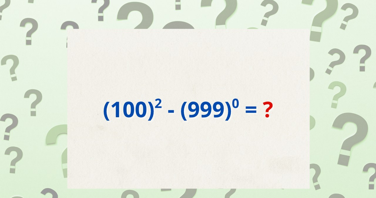 Zagadka matematyczna z potęgami. Rozwiążesz? /Canva Pro