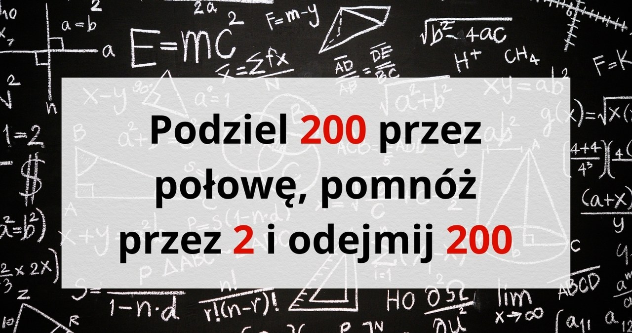 Zagadka matematyczna z pułapką. Uda ci się ją rozwiązać? /Canva Pro /Canva Pro