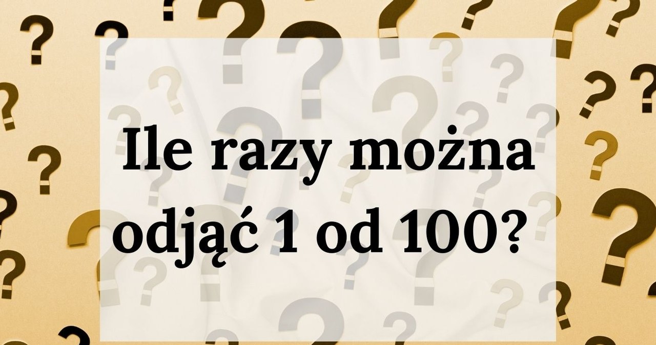 Zagadka matematyczna z zaskakującym rozwiązaniem /Canva Pro /Canva Pro