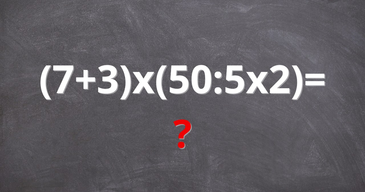 Zagadka matematyczna zagina internautów. Obliczysz? /Canva Pro