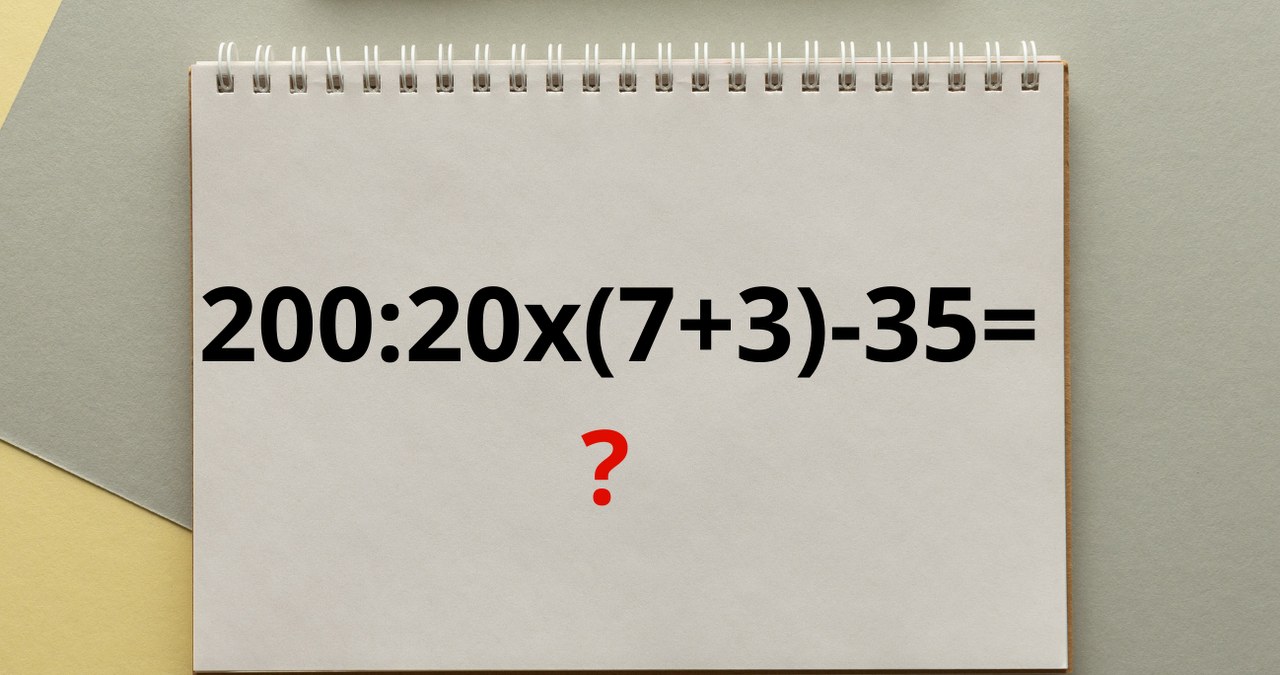 Zagadka matematyczna. /CanvaPro /Canva Pro