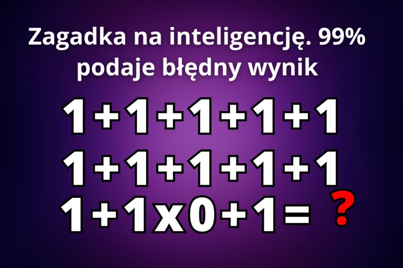 Zagadka na inteligencję, na której poległo 99% rozwiązujących. Poradzisz sobie?