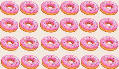 Zagadka na spostrzegawczość. Który pączek jest inny od reszty?