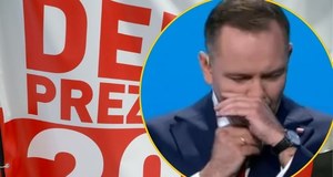 Zagadka podejrzanego gestu Nawrockiego rozwiązana. Szef sztabu komentuje