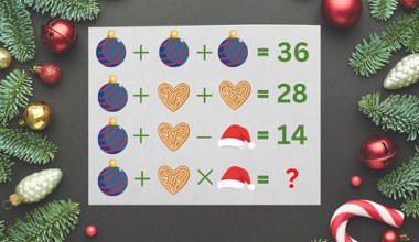 Zagadka w sam raz na świąteczną nudę. Podasz wynik?
