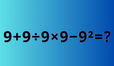 Zagadka z dziewiątkami miesza w głowie. 3/4 dorosłych nie wie, jak ją rozwiązać