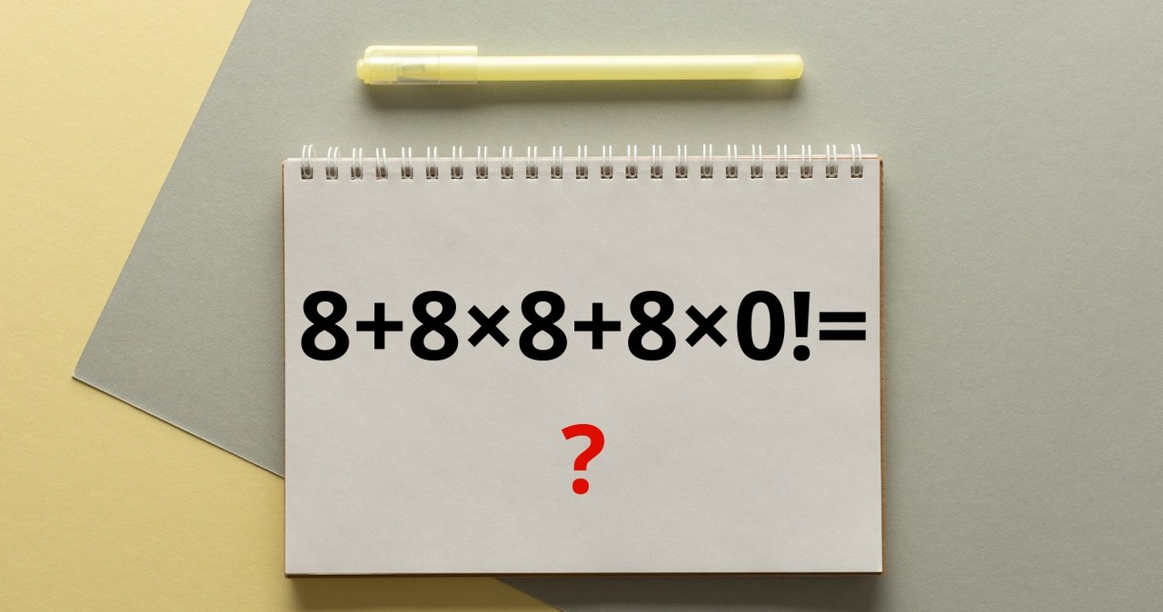 Zagadka z ósemkami — czy dasz radę dojść do właściwego wyniku? /Canva Pro /Canva Pro
