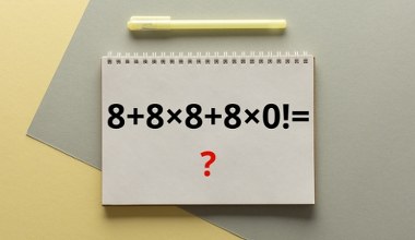 Zagadka z ósemkami sprawdzi twoją wiedzę. Czy wiesz, jak ją rozwiązać? 