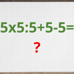 Zagadka z piątkami na 5 sekund. Tyle wystarczy, żeby podać wynik