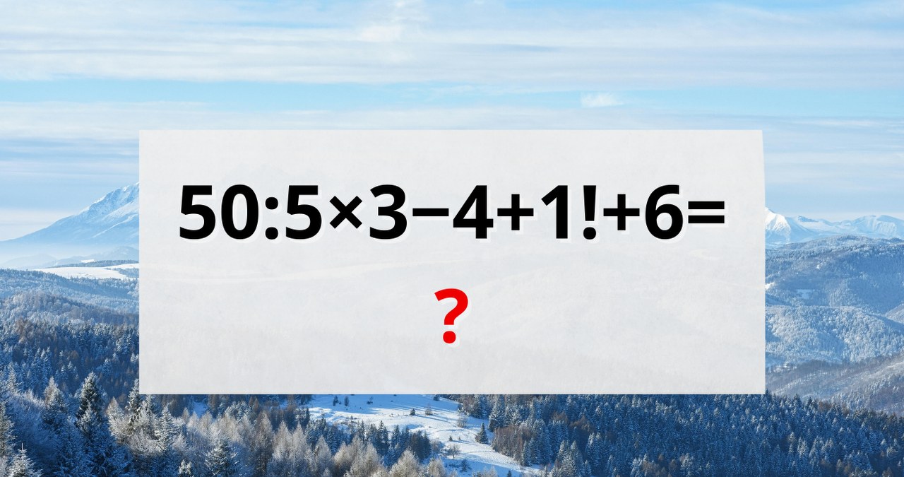 Zagadka z rozwiązaniem w 10 sekund. Podasz wynik? /Canva Pro