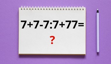 Zagadka z siódemkami dla każdego. Ćwicz spostrzegawczość i koncentrację