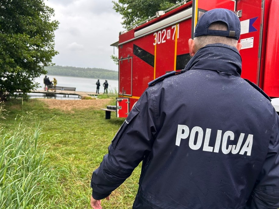 Zaginęło trzech nastolatków na jeziorze Małszewskim. Trwa akcja poszukiwawcza, fot. Piotr Bułakowski /