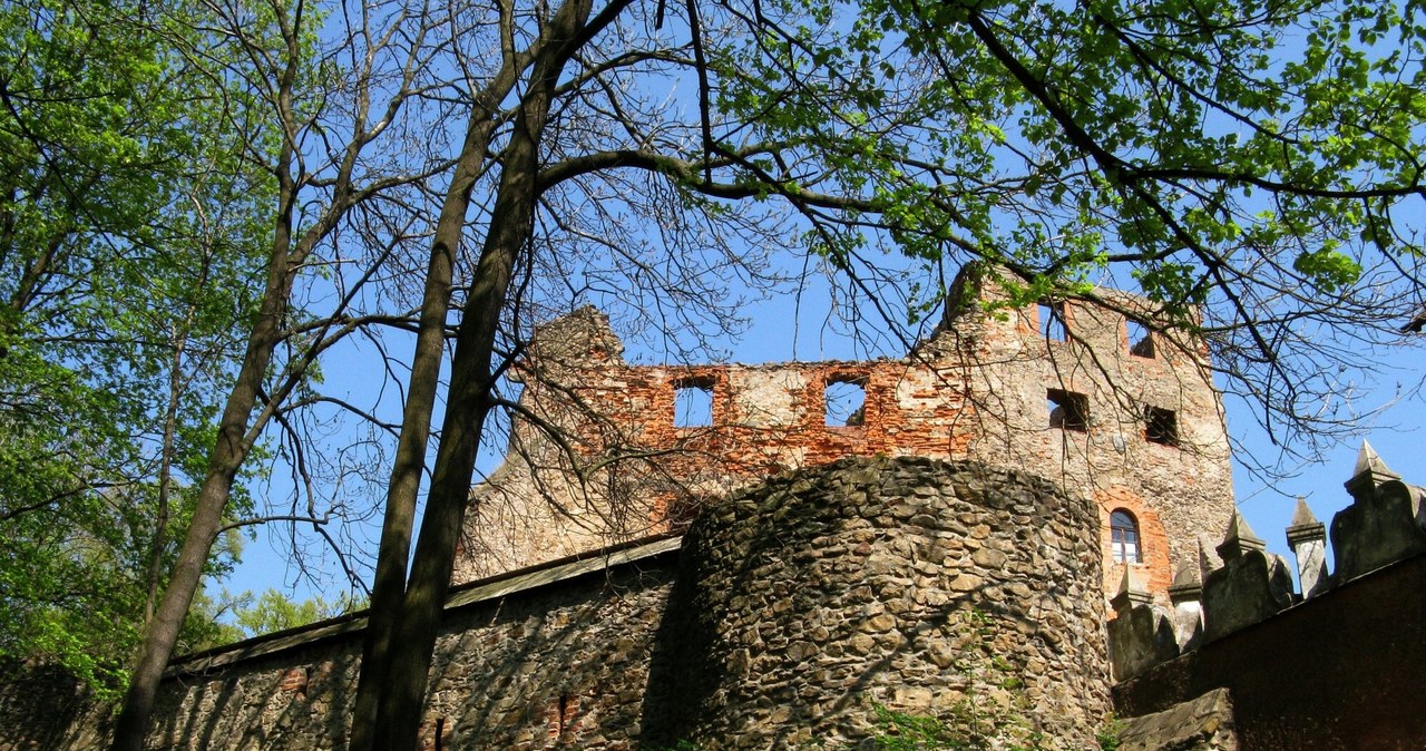 Zagórze Śląskie nazywane jest "małymi Włochami". Położony na szczycie góry Choina Zamek Grodno to jedna z atrakcji tego miejsca. /Piotr Kamionka/REPORTER /East News