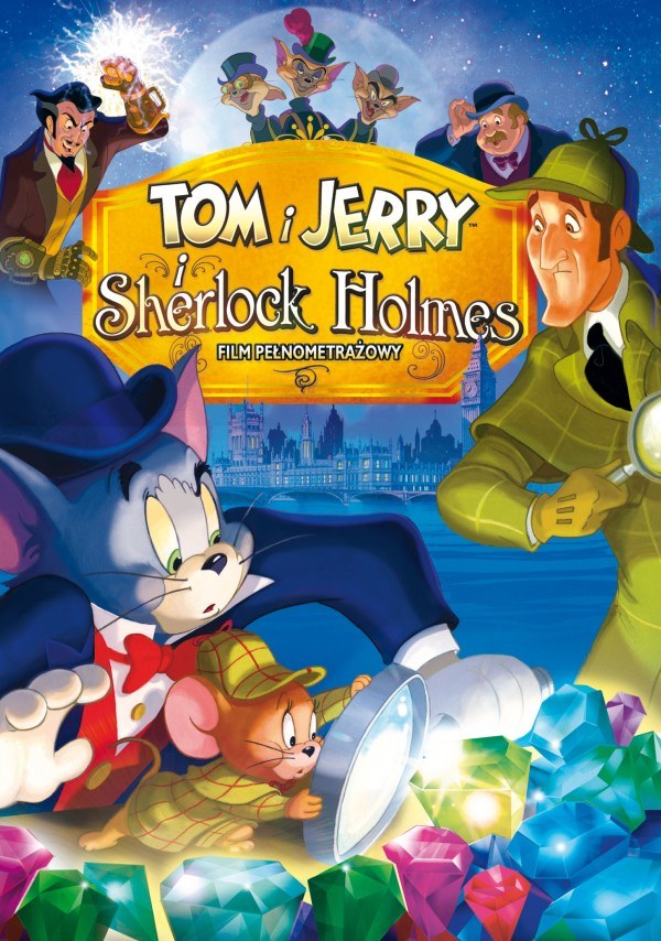 Zagraj o pełnometrażowy film animowany Tom & Jerry i Sherlock Holmes /Informacja prasowa
