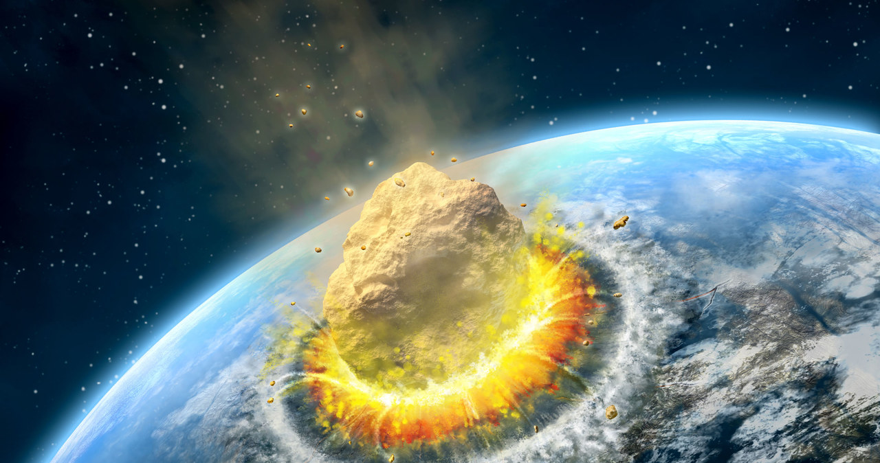 Zagrożenie dotyczące uderzenia w Ziemię asteroidy jest realne /123RF/PICSEL