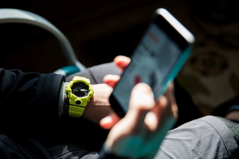 "Zagubiony telefon" to ciekawa opcja nowego Casio G-Shock /materiały prasowe