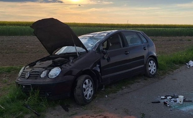 Zając przyczyną dachowania. Niecodzienna sytuacja na Lubelszczyźnie
