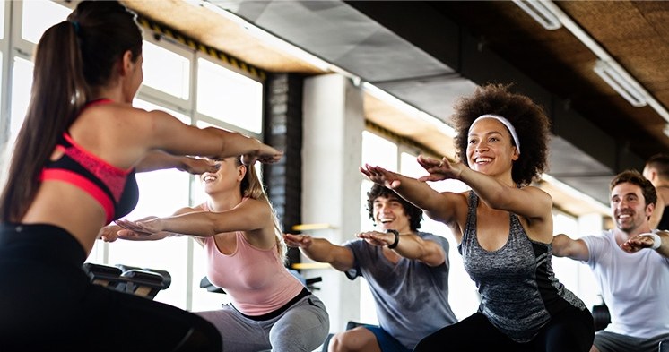Zajęcia fitness /materiały promocyjne