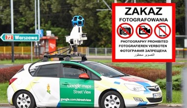 Zakaz fotografowania, a samochód Google znów na polskich drogach
