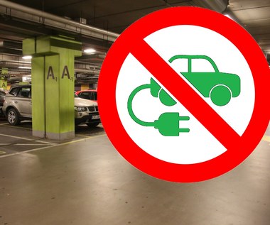 Zakaz wjazdu dla aut elektrycznych na kolejnym parkingu. Czy to legalne?