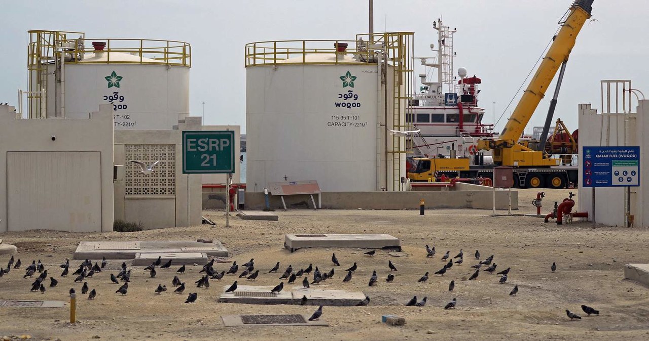 Zakład produkcji LNG w Ras Laffan w Katarze /AFP