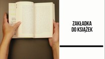 Zakładka do książek z wstążeczki i spinacza