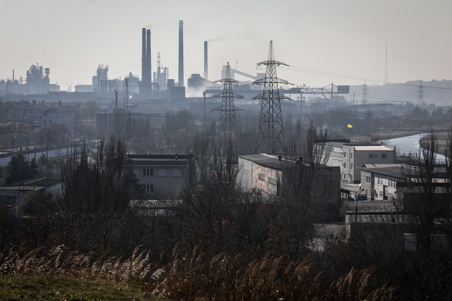 Zakłady Azowstal w Mariupolu /OLEG PETRASYUK /PAP/EPA