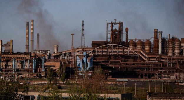 Zakłady Azowstal w Mariupolu /ALESSANDRO GUERRA /PAP/EPA
