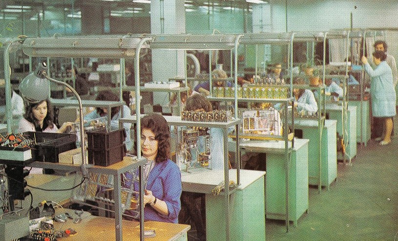 Zakłady Radiowe im. Marcina Kasprzaka w Warszawie lata 70. /Wikipedia /domena publiczna