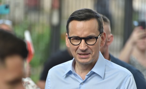 Zakłócili wiec Morawieckiego. Odpowiedzą za wykroczenie