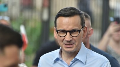 Zakłócili wiec Morawieckiego. Odpowiedzą za wykroczenie