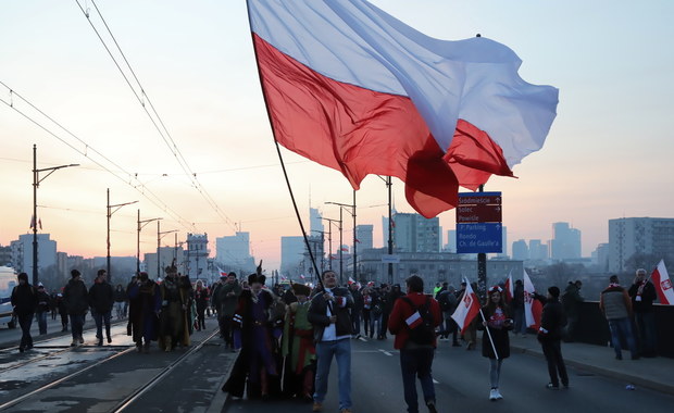 Zakończył się Marsz Niepodległości. Ok. 100 tysięcy uczestników