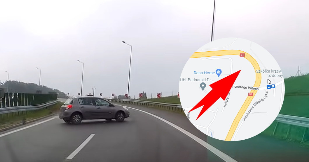 "Zakręt idiotów" już wkrótce przejdzie do historii / Fot: Youtube, Google Maps /