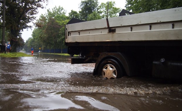 Załamanie pogody. Ok. 400 interwencji strażaków w Śląskiem