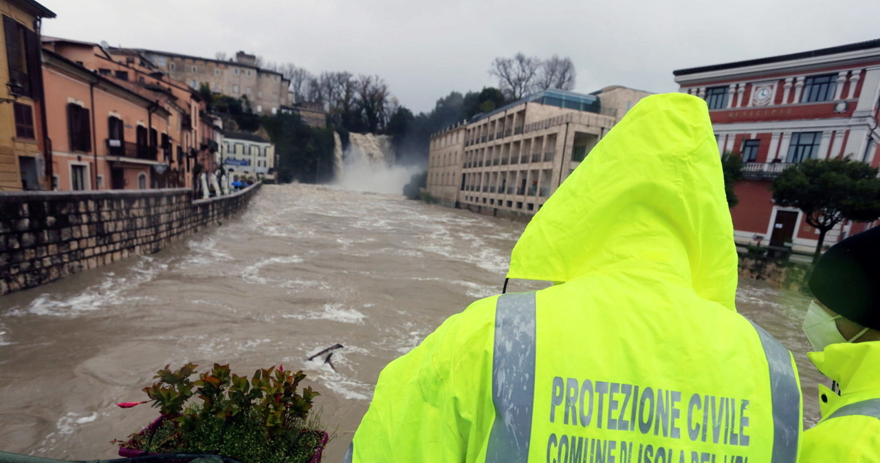 Załamanie pogody we Włoszech /Antonio Nardelli /PAP/EPA