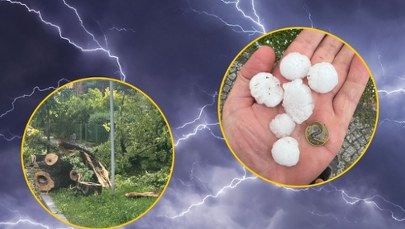 Zalane domy, zerwany dach, jedna osoba ranna. Burze przetoczyły się nad Polską