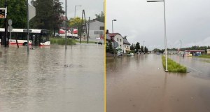 Zalane drogi, podtopione domy. "To była ciężka noc"