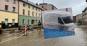 Zalane drogi, przerwany wał. Niż genueński nad Polską