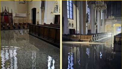 Zalane wnętrze kościoła w Mysłowicach. Co się stało?