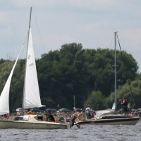 Żaglówki na Zalewie w Nieporęcie