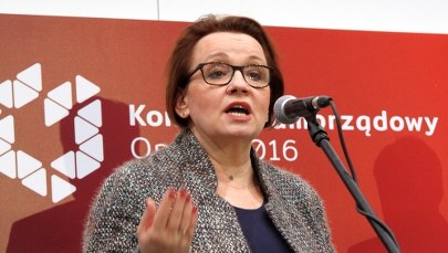 Zalewska: Szkolnictwo zawodowe musi być organizowane u pracodawcy