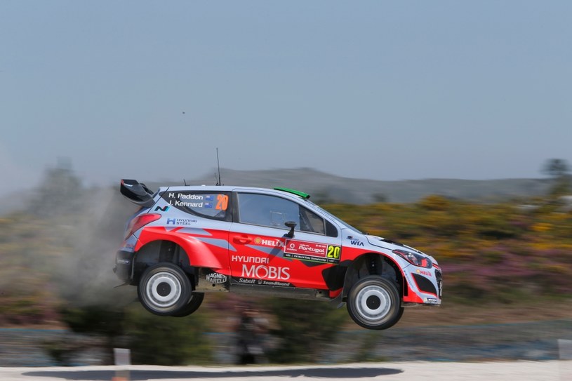 Załoga  H. Paddon / J. Kennard (Hyundai i20 WRC) /Informacja prasowa
