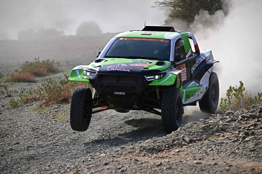 Załogi Energylandii Rally Team znów świetnie się spisały /GIUSEPPE CACACE /AFP/EAST NEWS