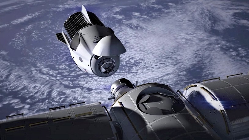 Załogowa kapsuła SpaceX pomyślnie dotarła do ISS. Zobaczcie ten historyczny moment /Geekweek