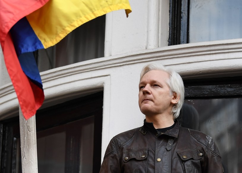 Założyciel portalu WikiLeaks Julian Assange /JUSTIN TALLIS /AFP