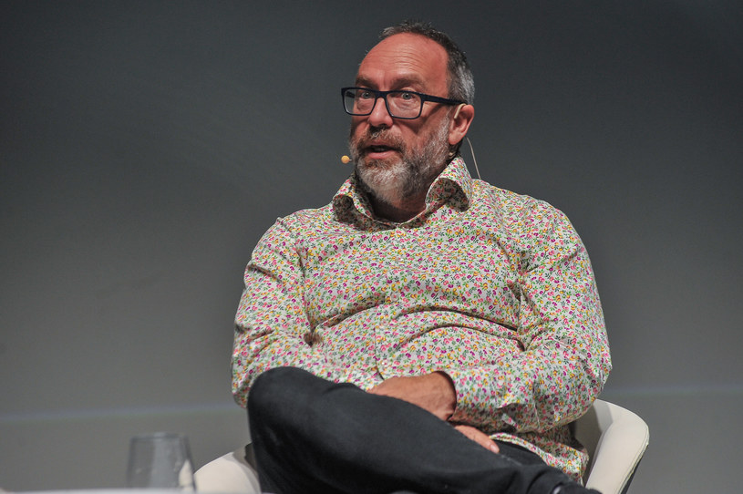Założyciel Wikipedii Jimmy Wales na festiwalu Bomba Megabitowa 2 /Artur Rakowski /Agencja FORUM