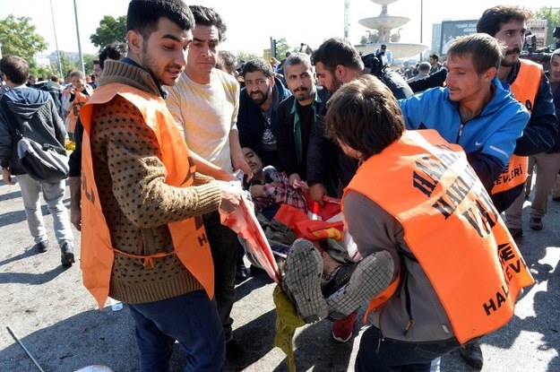 Zamach terrorystyczny w Ankarze /AFP